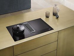 Bloch & Müller Miele Kochfeld Induktion mit Wrasenabzug Con@ctivity