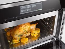 Bloch & Müller Miele Mikrowelle mit Backofenfunktion Automatikprogramme