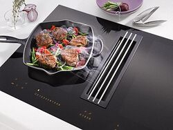 Bloch & Müller Miele Kochfeld Induktion mit Wrasenabzug Powerflex