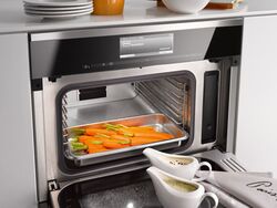 Bloch & Müller Miele Dampfgarer mit Mikrowelle Automatikprogramme